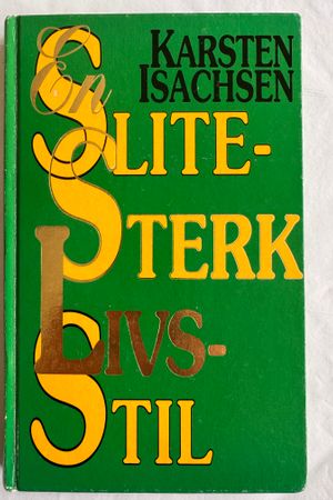 En slitesterk livsstil av Karsten Isachsen - Forside