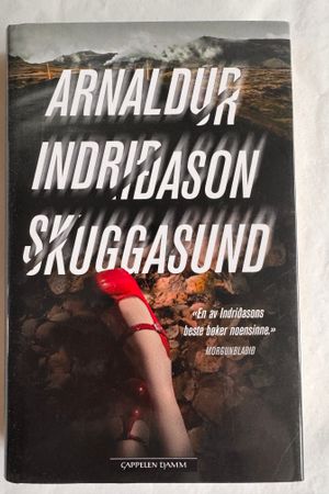 Skuggasund av Arnaldur Indridason - Forside