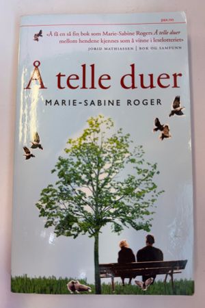 Å telle duer av Marie-Sabine Roger - Forside