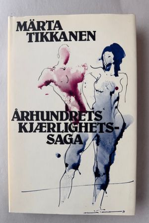 Århundrets kjærlighetssaga av Märta Tikkanen - Forside