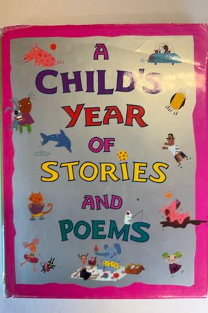 A Child's Year of Stories and Poems av John Agard, Michael Rosen, Robert Frost - Forside