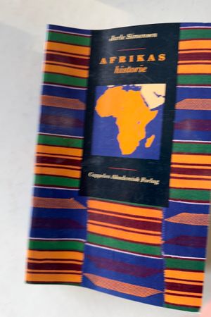Afrikas historie av Jarle Simensen - Forside