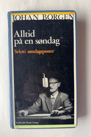 Alltid på en søndag av Johan Borgen - Forside