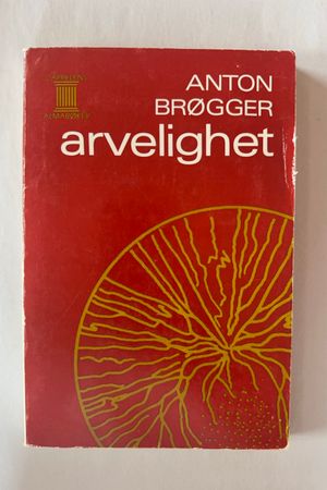 Arvelighet av Anton Brøgger - Forside