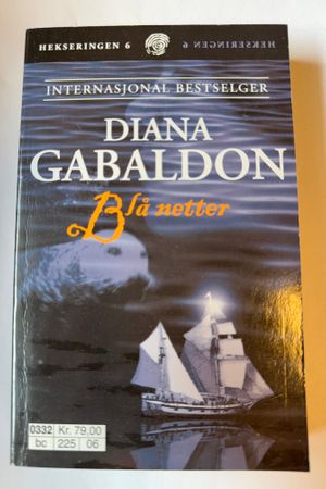 Blå netter av Diana Gabaldon - Forside