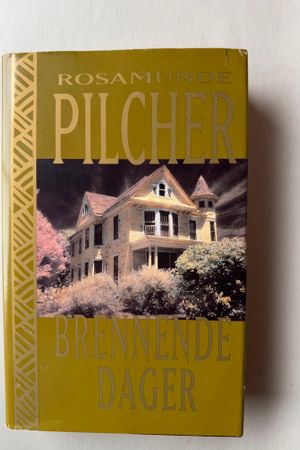Brennende dager av Rosamunde Pilcher - Forside