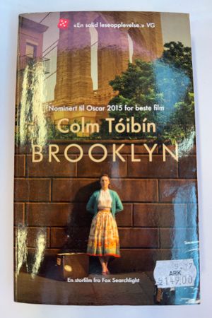 Brooklyn av Colm Tóibín - Forside