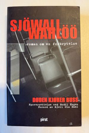 Døden kjører buss av Sjöwall & Wahlöö - Forside