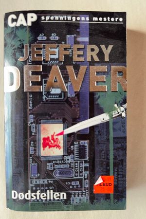 Dødsfellen av Jeffery Deaver - Forside