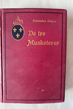De tre Musketerer Del 1 FØRSTEUTGAVE av Alexandre Dumas - Forside
