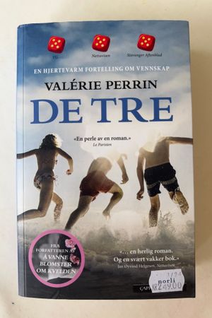 De tre av Valérie Perrin - Forside