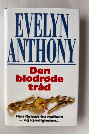 Den blodrøde tråd av Evelyn Anthony - Forside