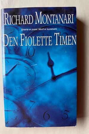 Den fiolette timen av Richard Montanari - Forside
