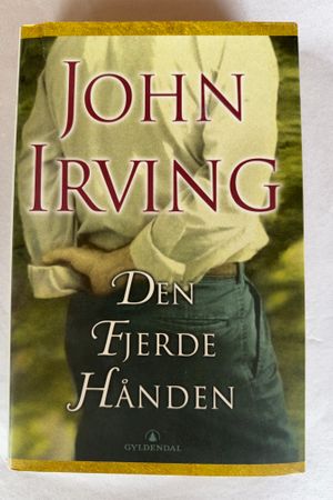 Den fjerde hånden av John Irving - Forside