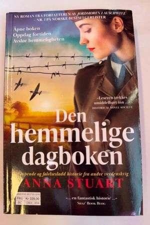 Den hemmelige dagboken av Anna Stuart - Forside