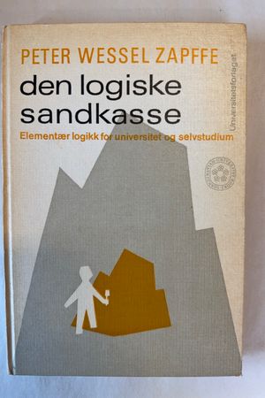 Den logiske sandkasse av Peter Wessel Zapffe - Forside