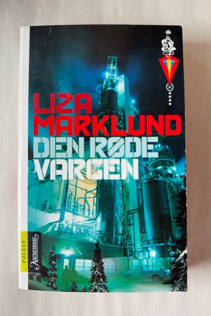 Den røde vargen av Liza Marklund - Forside