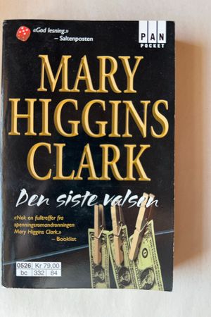 Den siste valsen av Mary Higgins Clark - Forside