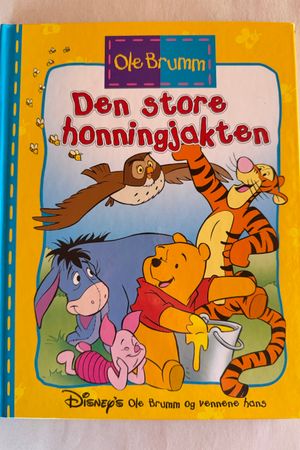 Den store honningjakten av A.A. Milne - Forside