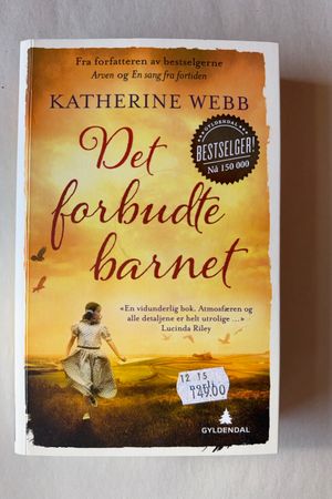Det forbudte barnet av Katherine Webb - Forside