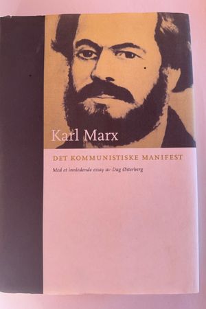 Det kommunistiske manifest og andre ungdomsskrifter av Karl Marx, Tore-Jarl Bielenberg - Forside