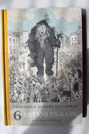 Det var en gang av Thorbjørn Egner - Forside