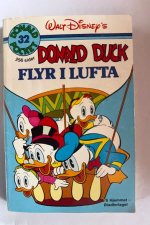 Donald Duck: Flyr i lufta av Walt Disney - Forside