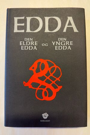Edda av Ivar Mortensson-Egnund, Erik Eggen, Per Tylden, Hallvard Magerøy, Jan Kjærstad - Forside