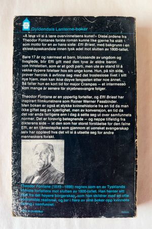 Effi Briest av Theodor Fontane - Forside