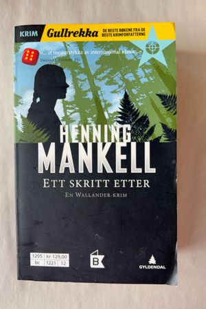 Ett skritt etter av Henning Mankell - Forside