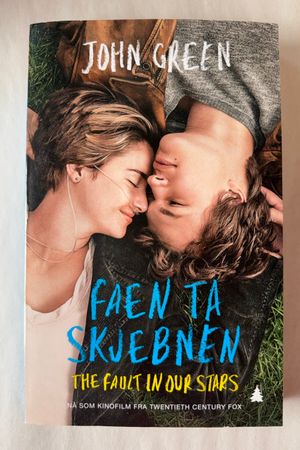 Faen ta skjebnen roman av John Green - Forside