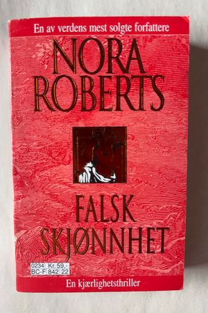 Falsk Skjønnhet av Nora Roberts - Forside