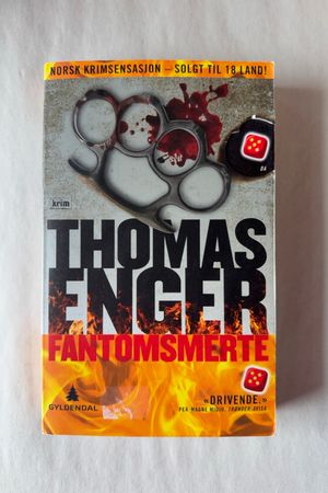 Fantomsmerte kriminalroman av Thomas Enger - Forside