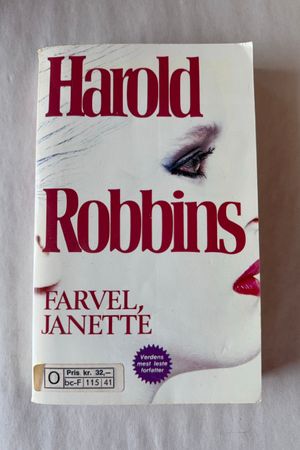 Farvel, Janette av Harold Robbins - Forside