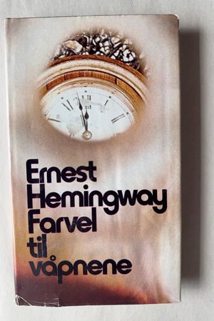 Farvel til våpnene av Ernest Hemingway - Forside