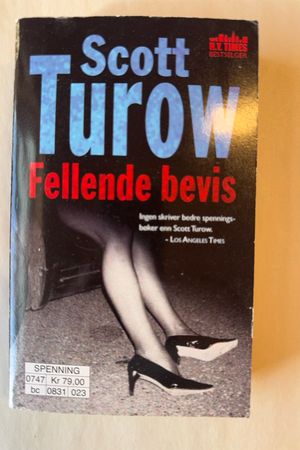 Fellende bevis av Scott Turow - Forside
