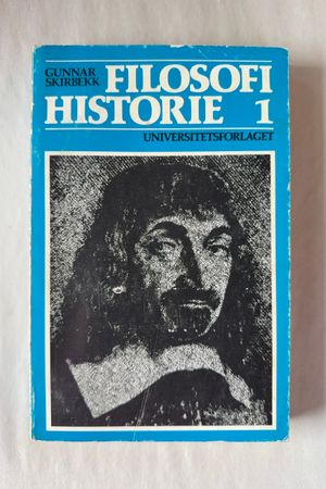 Filosofihistorie 1 av Gunnar Skirbekk - Forside