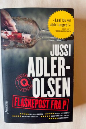 Flaskepost fra P av Jussi Adler-Olsen - Forside