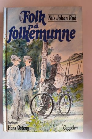 Folk på folkemunne av Nils Johan Rud - Forside