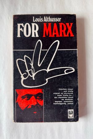 For Marx av Louis Althusser - Forside