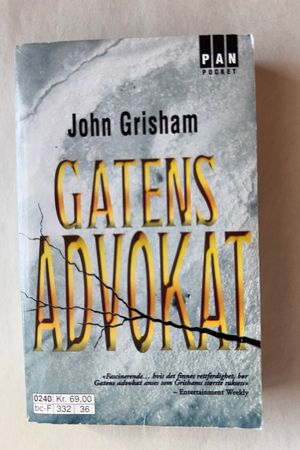 Gatens advokat av John Grisham - Forside