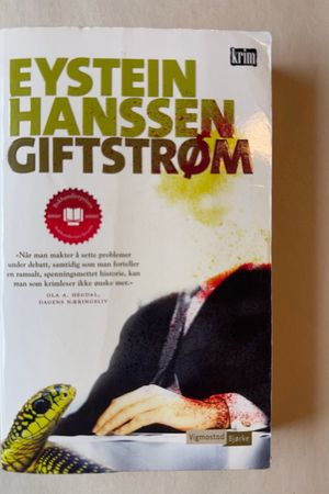 Giftstrøm av Eystein Hanssen - Forside