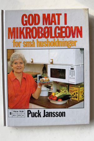 God mat i mikrobølgeovn for små husholdninger av Puck Jansson - Forside