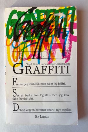 Graffiti av Nigel Rees / Lars Saabye Christensen - Forside