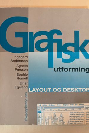 Grafisk utforming av Ingegerd Andersson - Forside