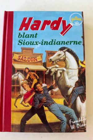 Hardy blant Sioux-indianerne av Franklin W. Dixon - Forside