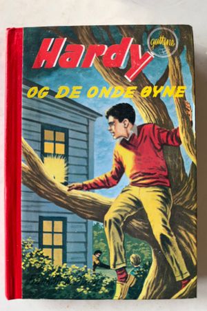 Hardy og de onde øyne av Franklin W. Dixon (psevd.) - Forside