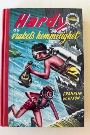 Hardy og vrakets hemmelighet av Franklin W. Dixon - Forside
