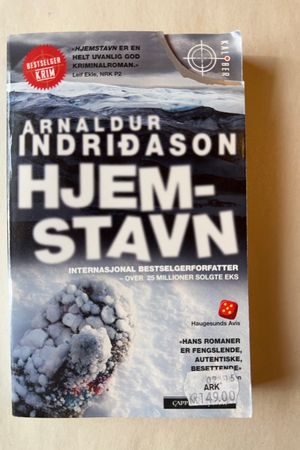Hjemstavn av Arnaldur Indriðason - Forside