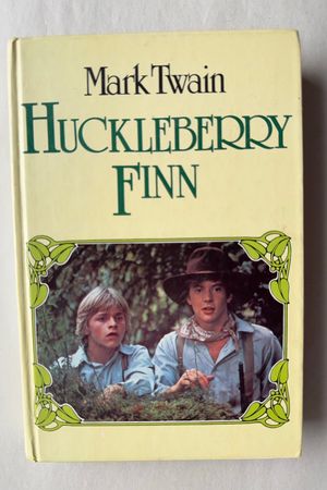 Huckleberry Finn av Mark Twain - Forside